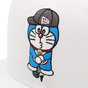 未使用 NEWERA GOLF ニューエラゴルフ ドラえもん　9FIFTY NEW ERA GOLF×ドラえもん】 9FIFTYキャップ ドラえもん ティー
